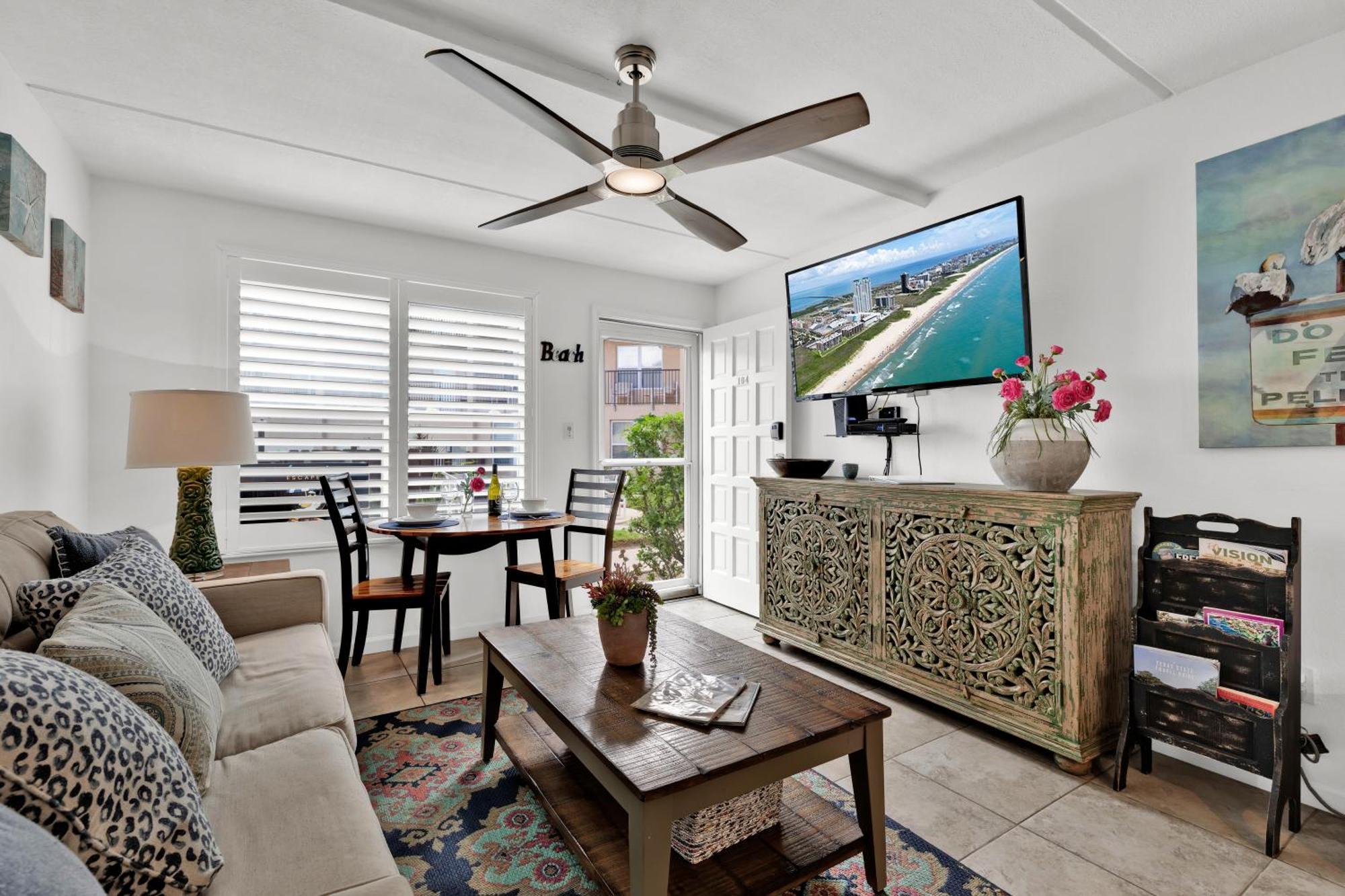 Beachside Bungalow: Surfside I #104 South Padre Island Esterno foto